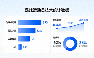 足球运动员技术统计数据可视化